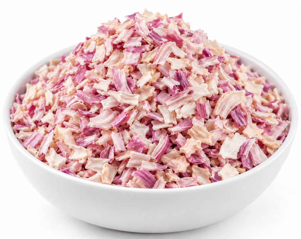 Dehydrated Pink Onion Chopped