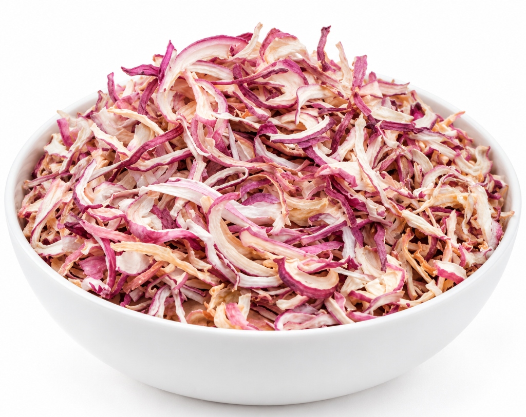 Dehydrated Pink Onion Kibbled Flakes